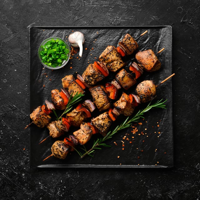 Chicken Hariyali Kabab.