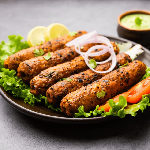 Chicken Sheekh Kabab.