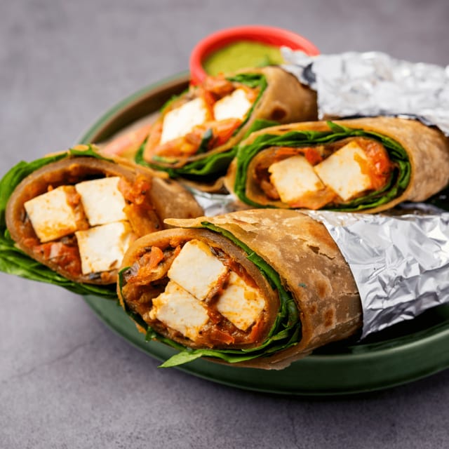Paneer Wrap.