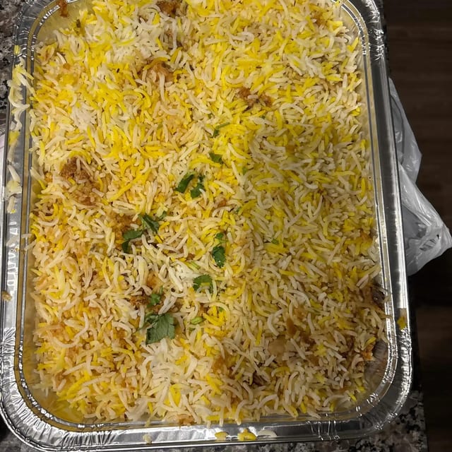 Family Pack Chicken Dum Biryani.