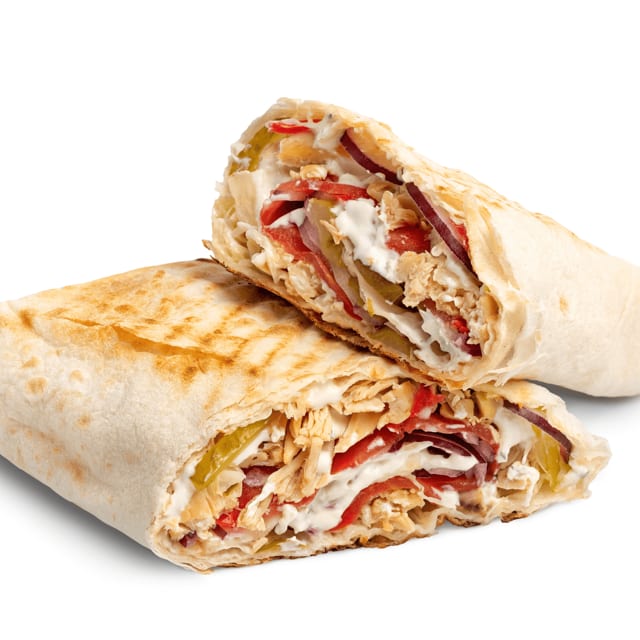 Chicken 65 Wrap.